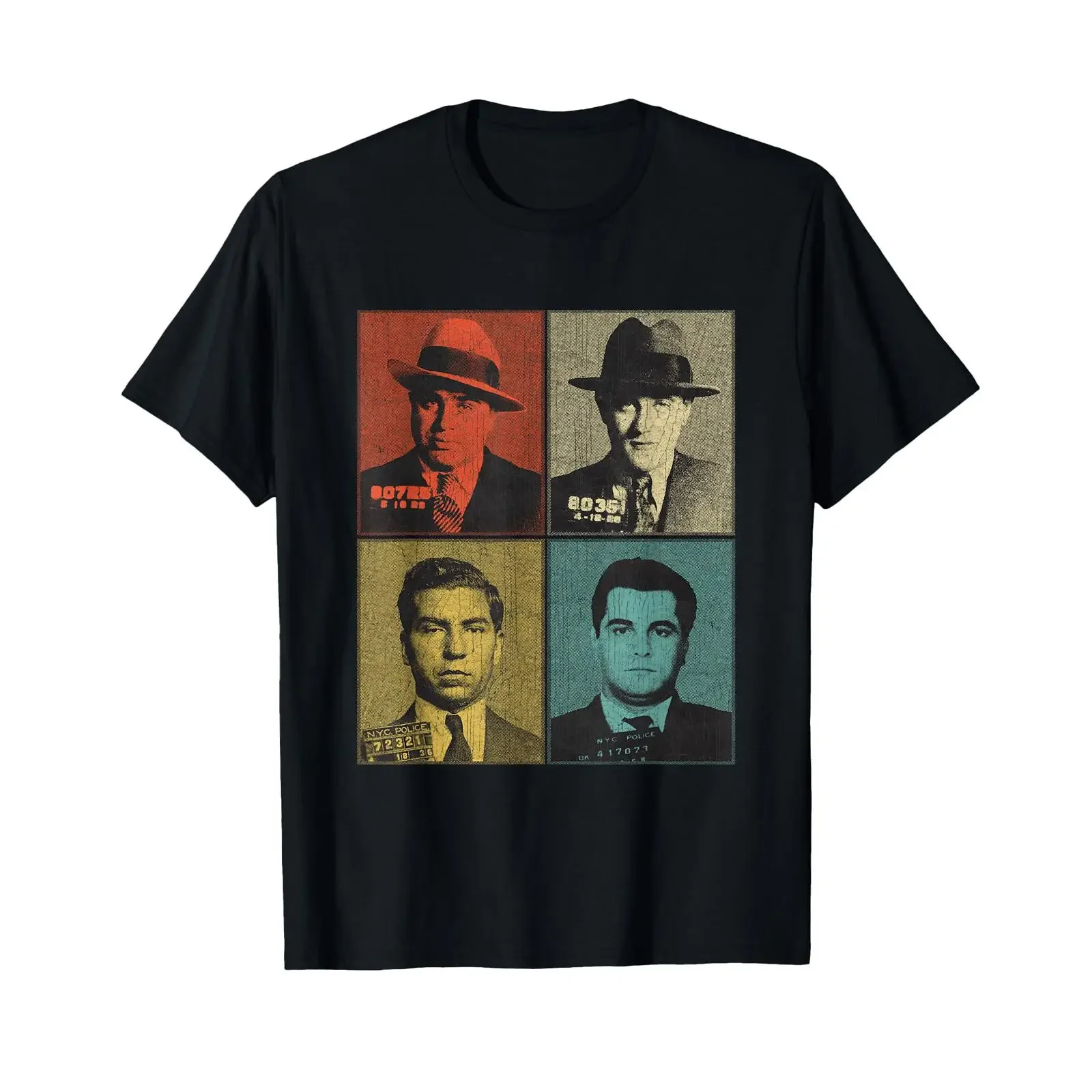 American Gangsters Mafia Bosses T Shirt Small vintage Washed Comfortable graphic fashion Stylish Unisex designer clothes