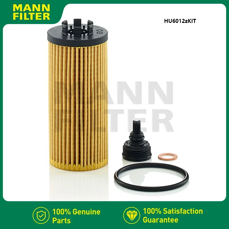 

MANNFILTER HU6012zKIT Oil Filter Fits BMW 2 Active Gran Tourer(F45, F46) X2 (F39) MINI Cooper One S 11 42 8 593 186