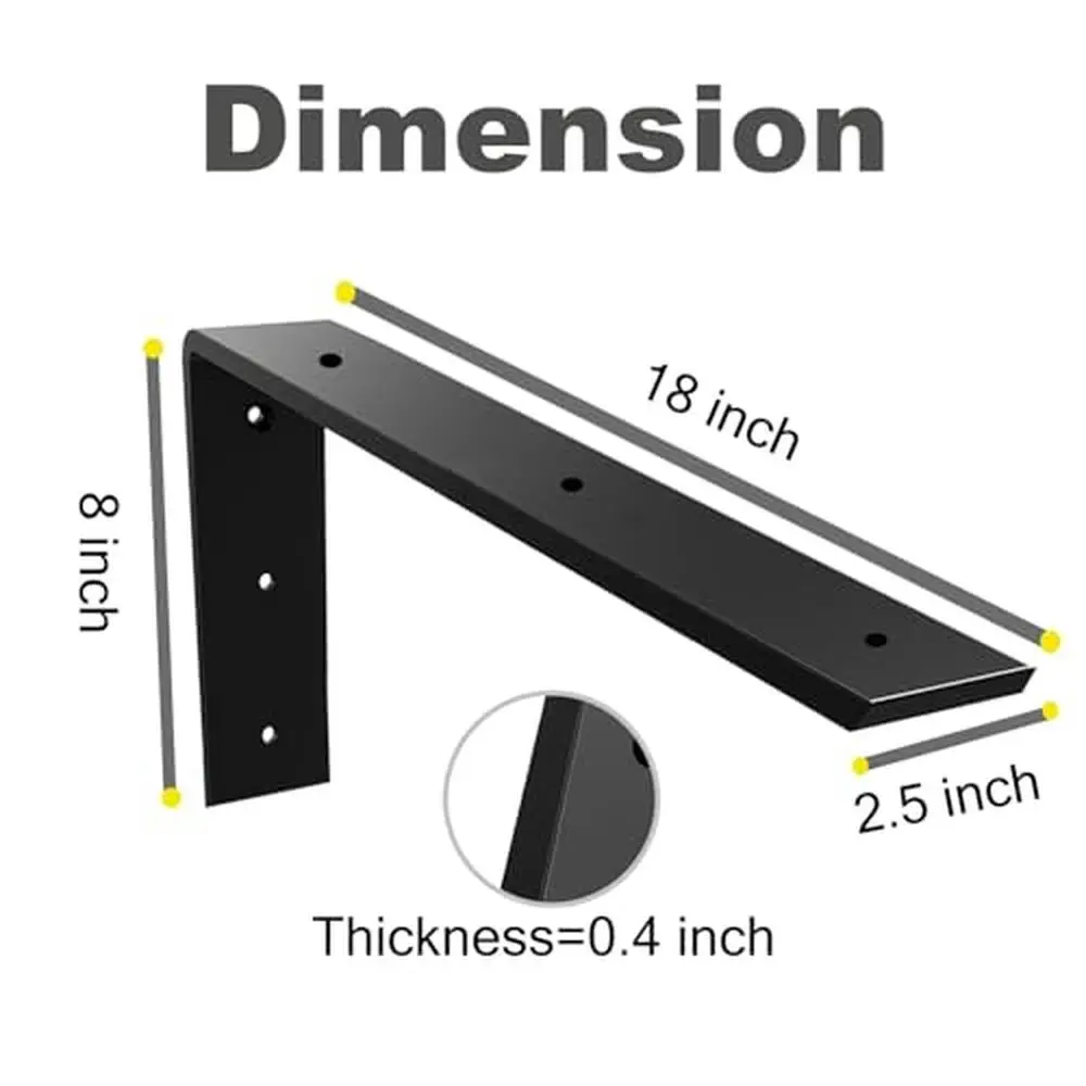 Heavy Duty Countertop Support Bracket 18