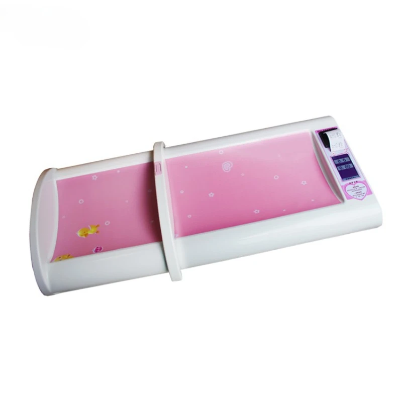 Height Measurement Steps Infant Scale Infant Length Weight Scale/Infant Height and Weight Scale White and Pink LCD HGM-3020