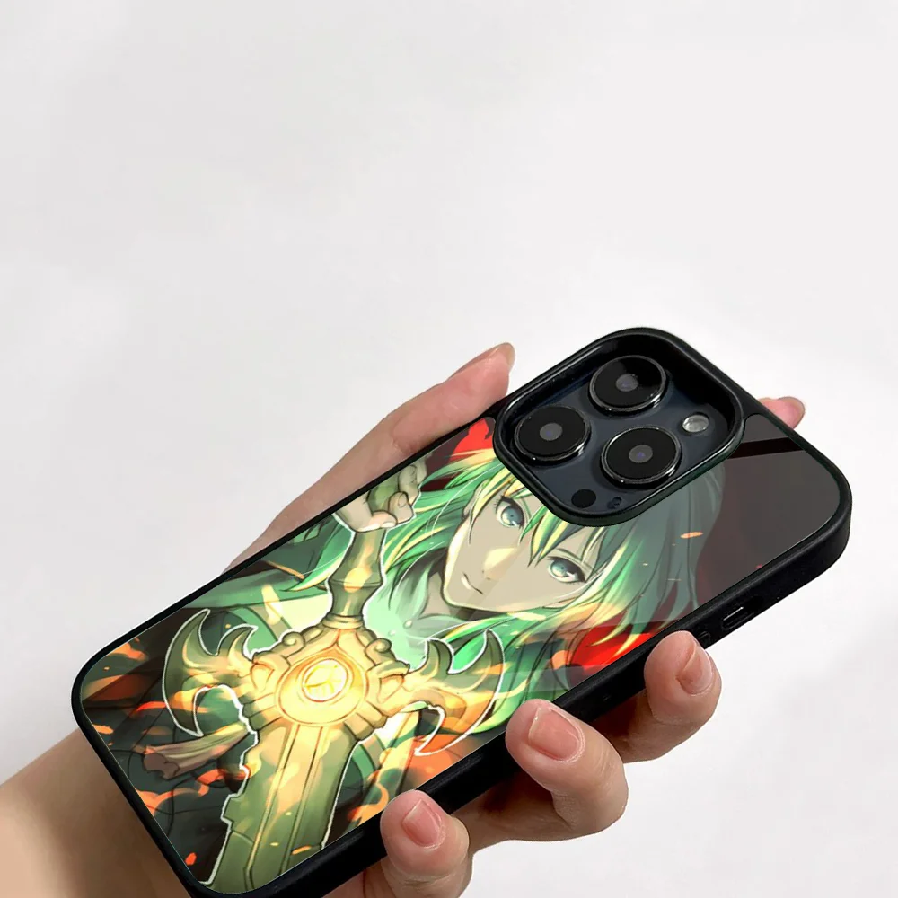 Fire Emblems Three Ho Phone Case For IPhone 11 12 13 14 15 16 Plus Pro Max Mirror Acrylic PC TPU Cover