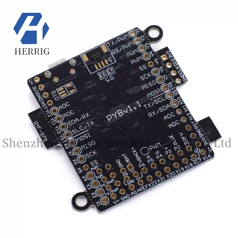1PCS pyboard upython uses python3 original STM32F405RGT6 core board PYB1.1