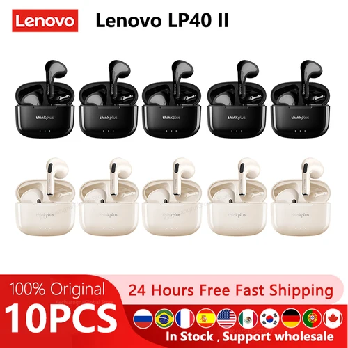 10 Uds Lenovo Lp40 Ii Original 5 Uds Lp40Plus Auriculares