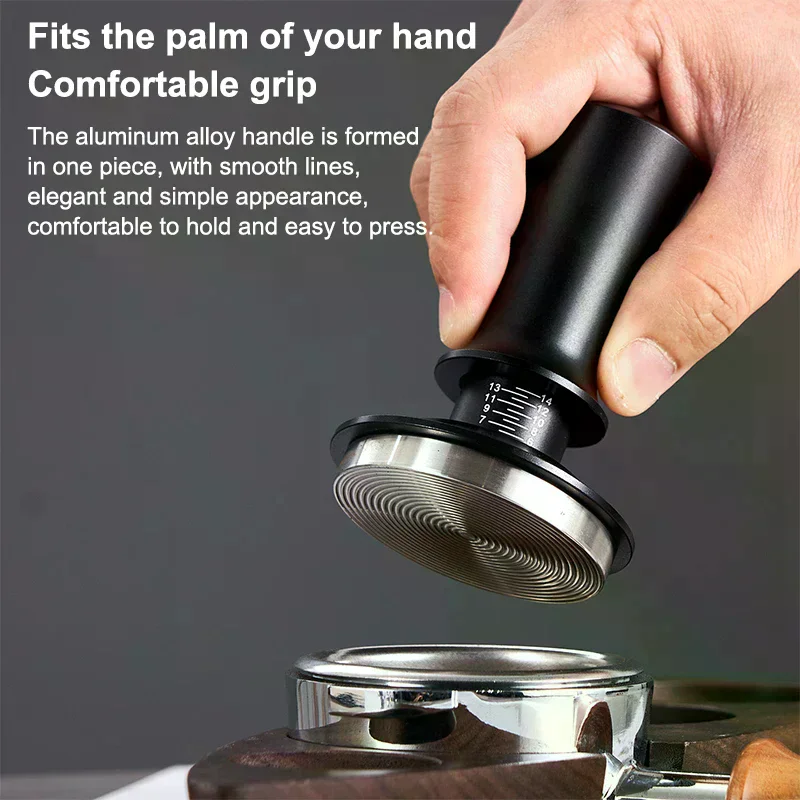 

Изысканный темпер для кофе эспрессо 51 мм, 53 мм, 58 мм, работает с кофемашинами Delonghi, профессиональный пресс для бариста