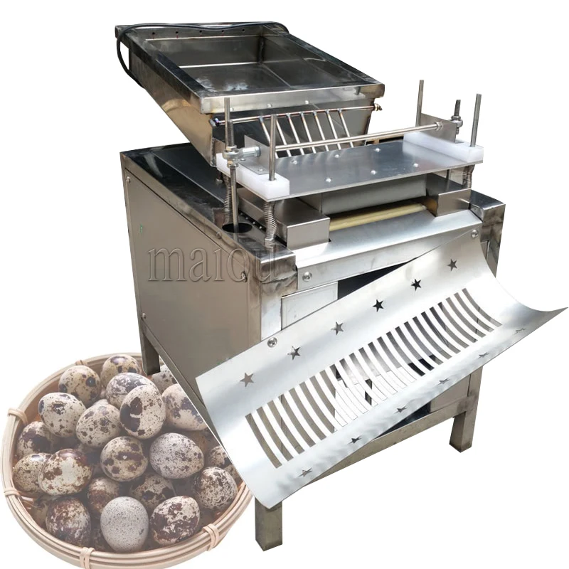 

Semi-Automatic Quail Egg Peeler Machine Electric Huller Sheller Machine Egg Shell Remove Tools