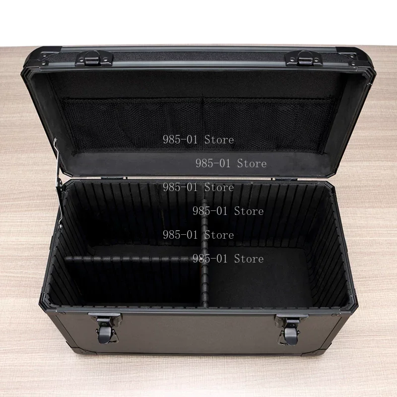

Heavy-Duty Aluminum Alloy Tool Case Multifunctional Portable Storage Organizer