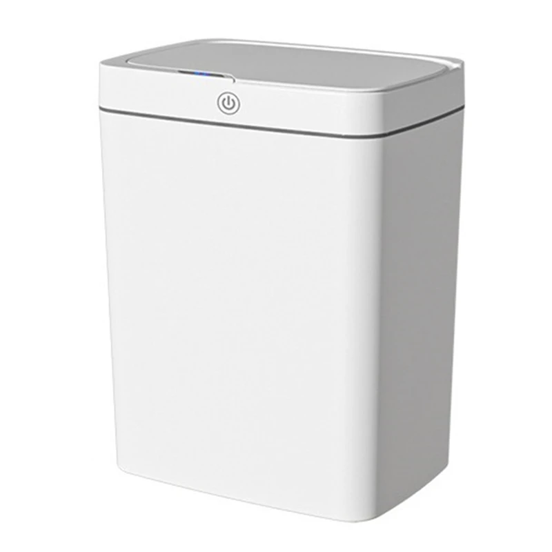 Trash Can Touchless Sensor Trash Can Kitchen And Bathroom Crevice Trash Can Household Cleaning Supplies