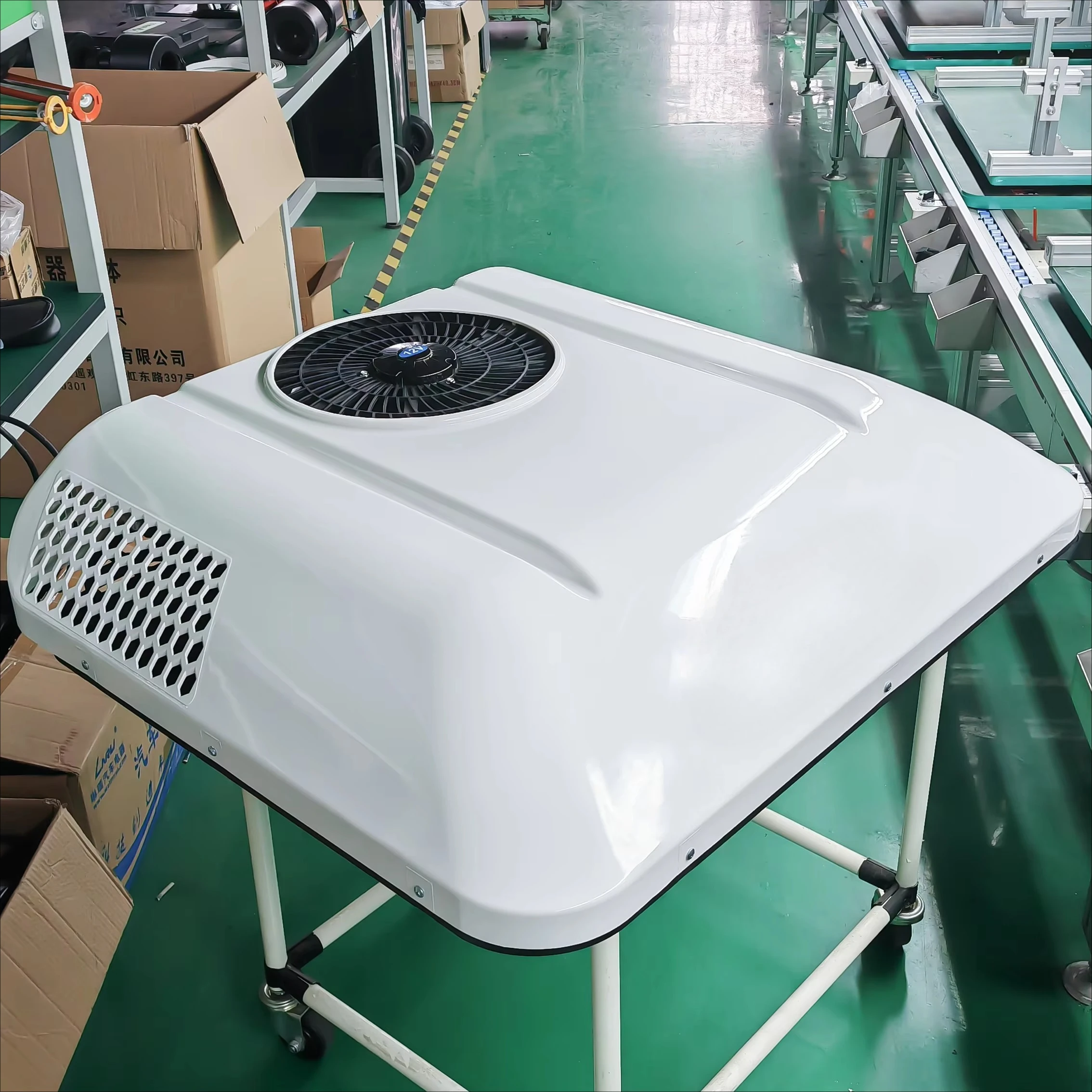 Holicen HLS-54 Rooftop 12V 800W Truck Electric Parking Air Conditioner Inverter