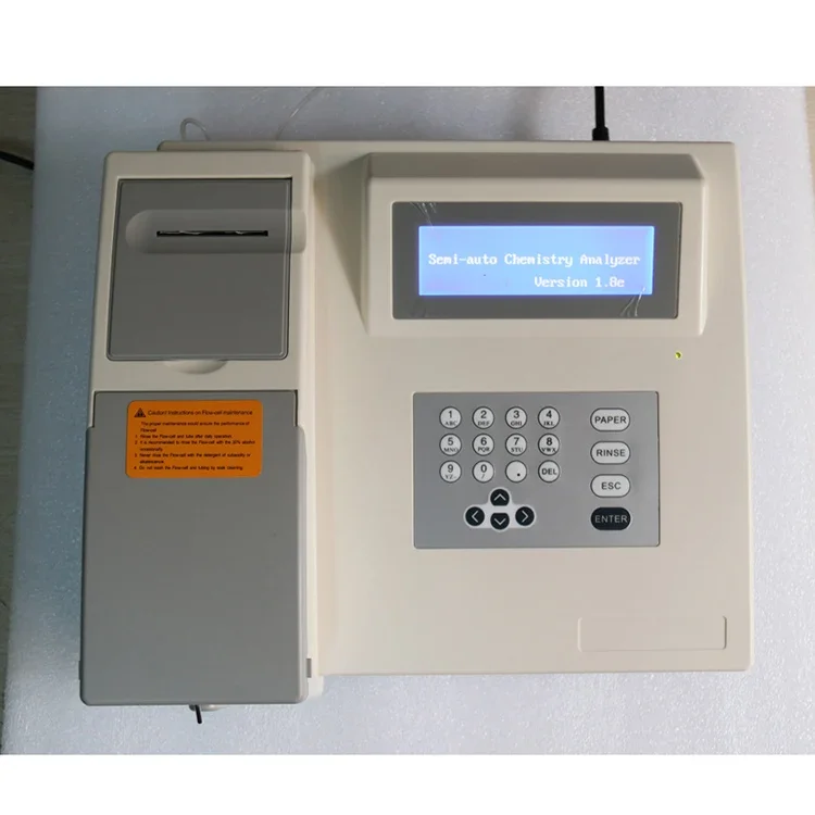 Ready To Ship Clinical Lab Bio Chemistry Analyzer Rayto Rt-9200 Semi-Auto Blood Chemistry Analyzer