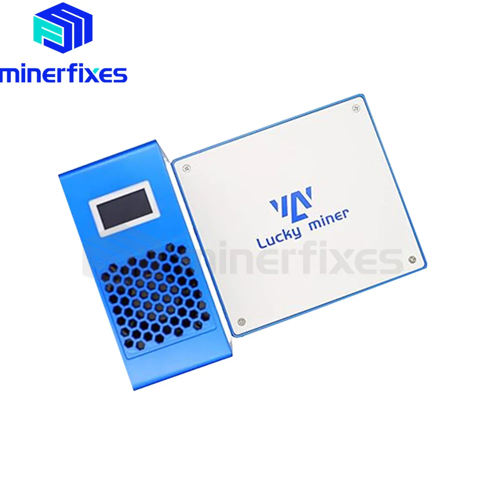 جديد جهاز تعدين البيتكوين Bitaxe Lucky Miner LV07 1TH/S Hashrate Home WiFi جهاز تعدين صامت BTC BCH DGB آلة تعدين مع 12 فولت 5A PSU