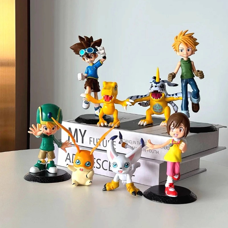 

New Digimon Anime Figure Tailmon Peripheral Pvc Model Cute Scene Statue Desktop Decorate Ornaments Kids Birthday Gifts Toys