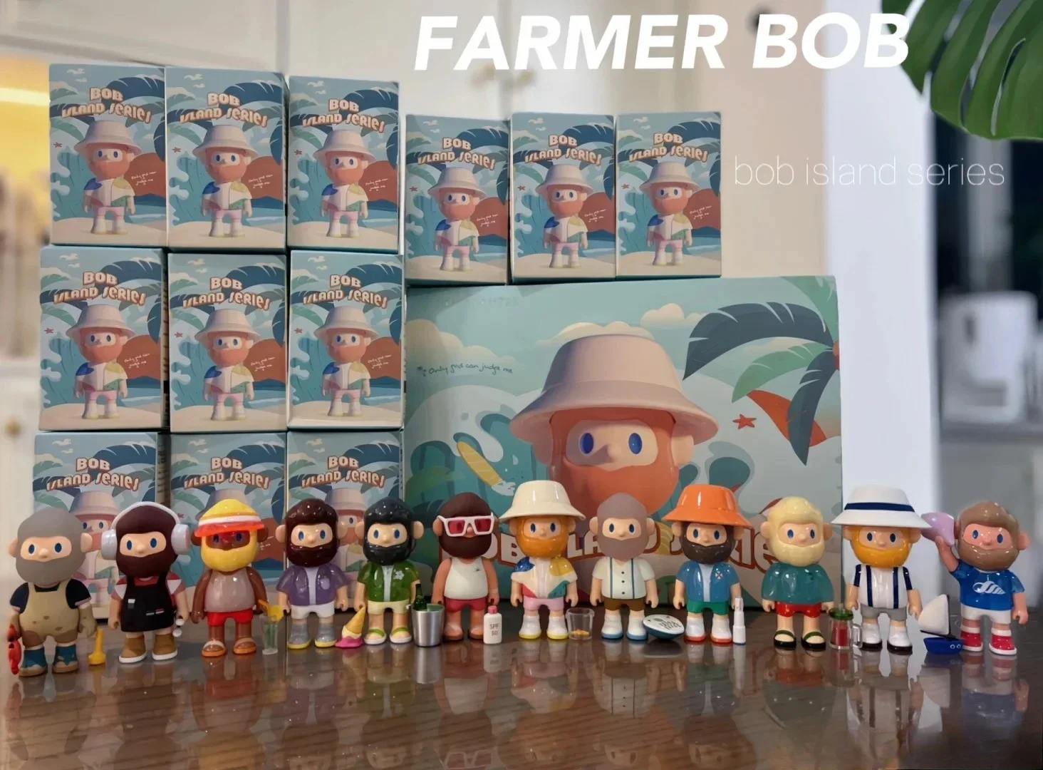 FARMER BOB 5 Generation Island Series Blind Box Toys Guess Bag Mystery Box Anime Figure Model Doll Figure carine Regali di compleanno