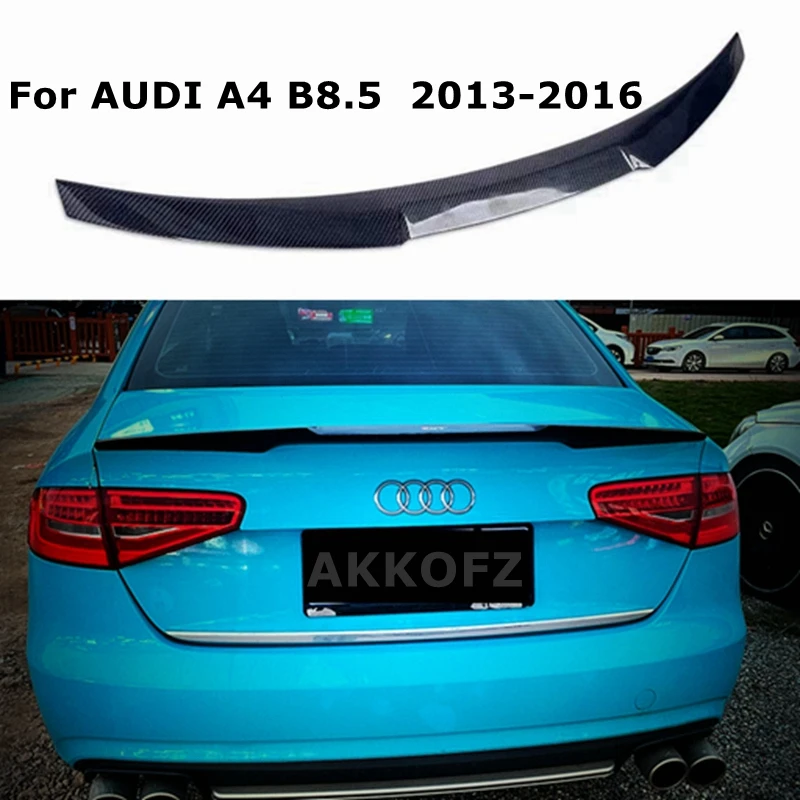 

Задний спойлер из углеродного волокна для AUDI A4 B8.5 2013-2016 Sedan M4