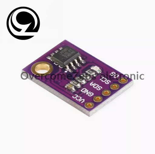 Original In stock LM75 Temperature Sensor High-Speed I2C Interface High Accuracy Development Board Module LM75A