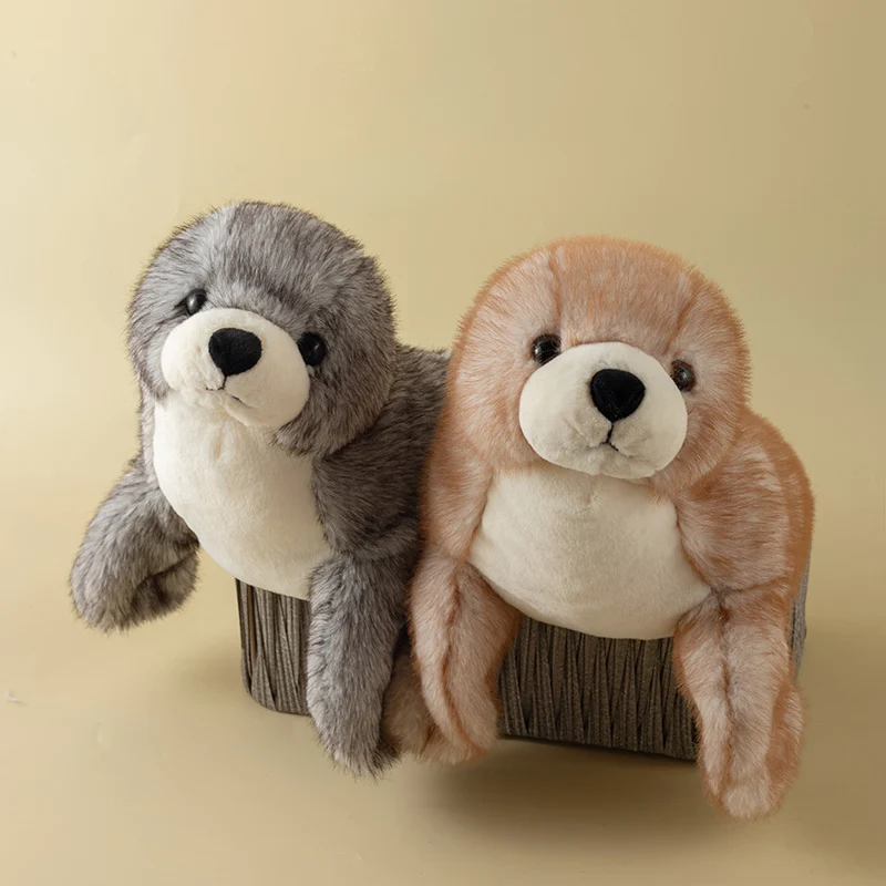 3D Neuheit Kissen Nette Echte Leben Seelöwe Plüsch Spielzeug Weiche Dichtung Plüsch Plüsch Baby Schlafen Kissen Geschenke für Kinder