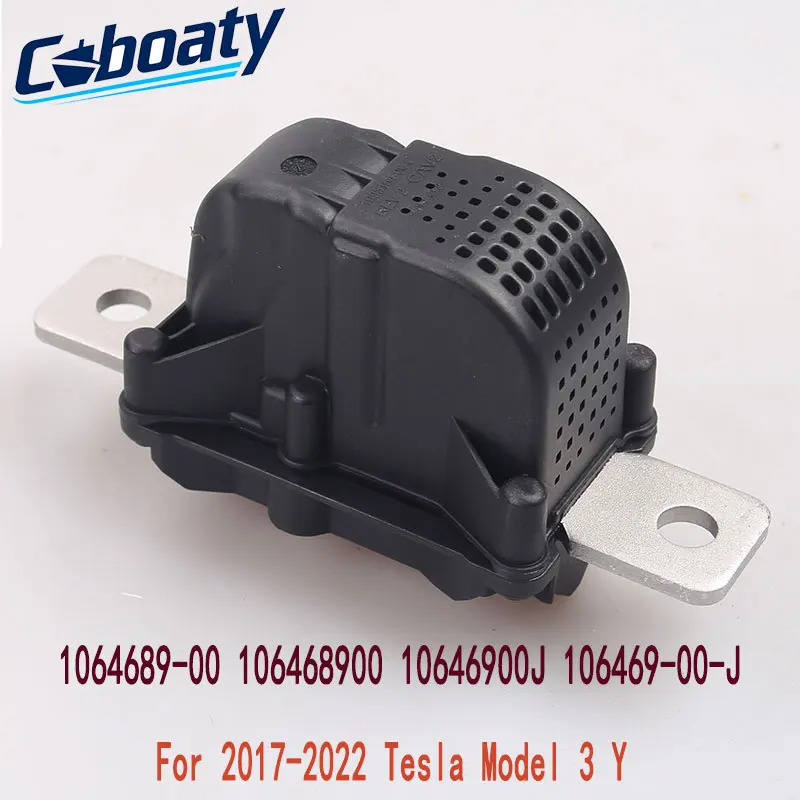 High Voltage Battery Disconnect Pyro Fuse Fit for 2017-2022 Tesla Model 3 Y Replace 1064689-00 106468900 10646900J 106469-00-J