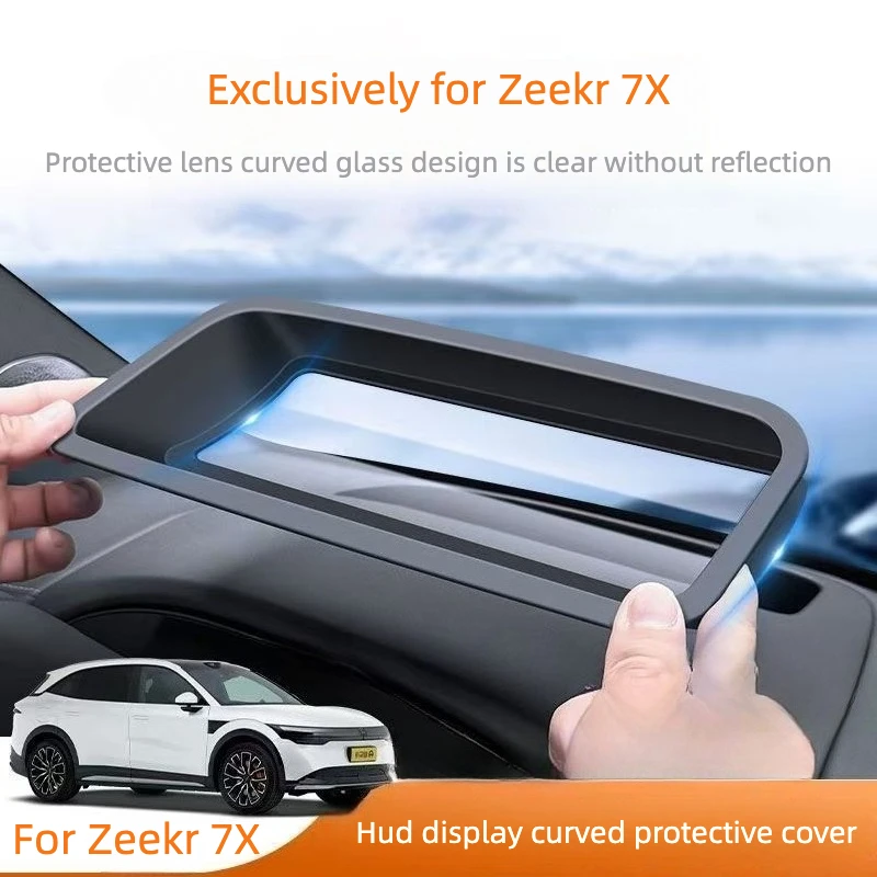 For Zeekr 7X 2024 2025 Model Dedicated Head Up DisplayPprotective Cover HUD Dust Cover Car Dashboard Interior Modify Accessories
