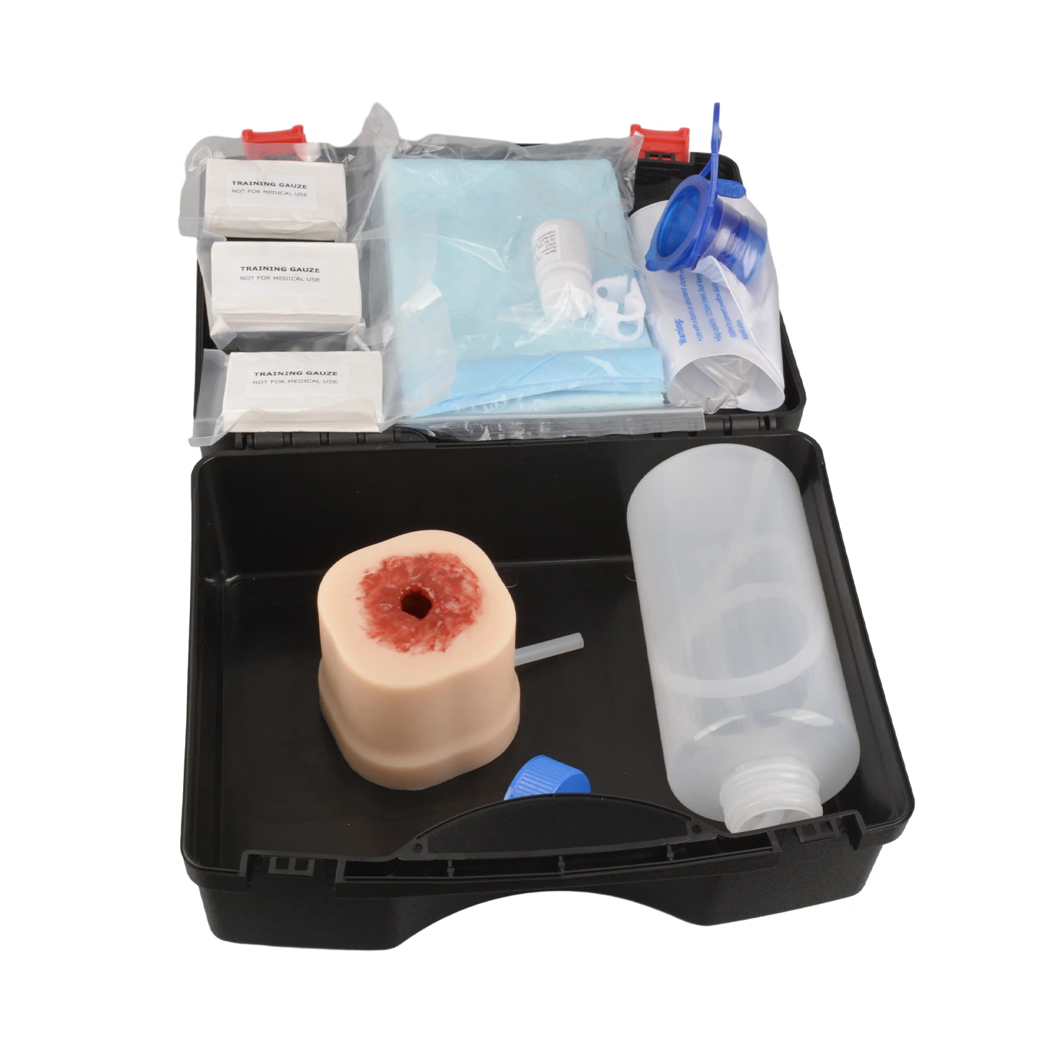 Portable Gunshot Wound Stop The Bleeding Training Kit Wound Pack Trainer for Training in Massive Hemorrhages