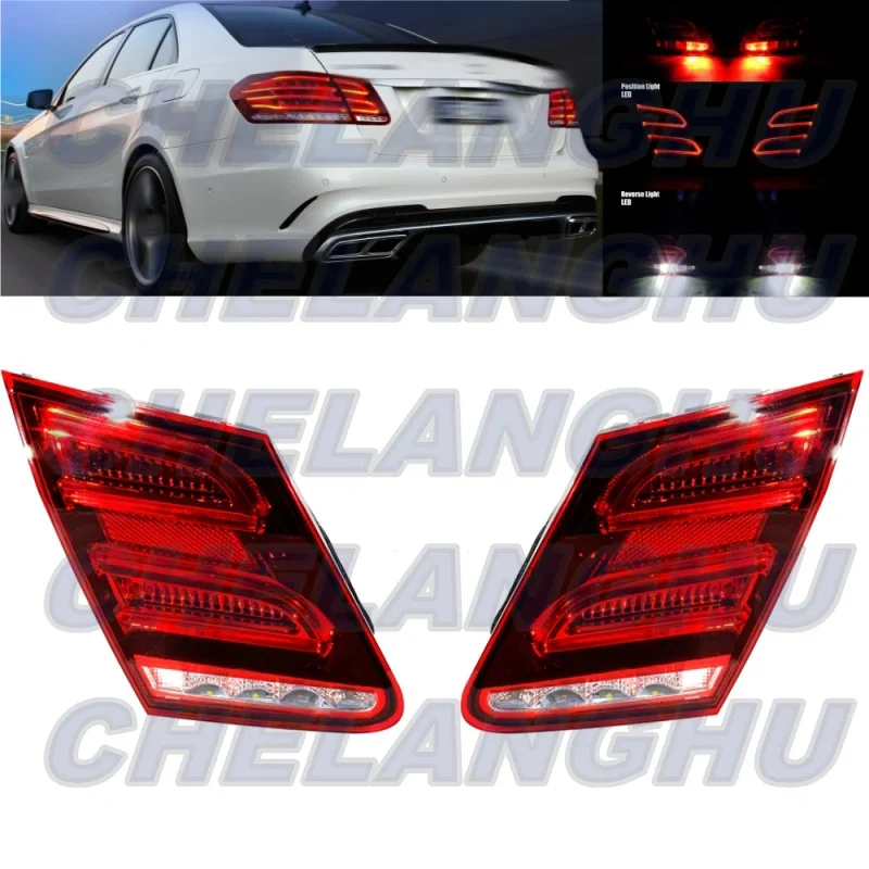 

LED Tail Light For Benz W212 E63 AMG E200 E220 E250 E300 E350 E500 2014 2015 2016 European version 1 Pair Inner Side Rear Lamp