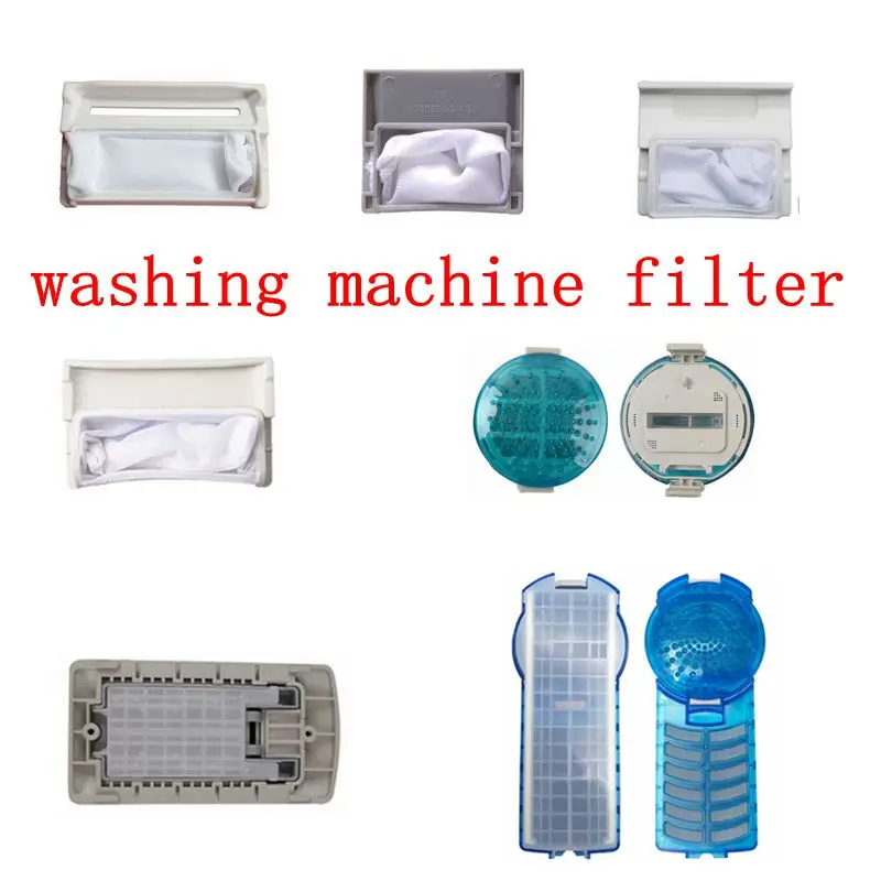 

2Pcs 10PCS Washing Machine Lint Filter Mesh For LG Laundry Washer Hair Catcher Mesh Bag filter bag filter box Parts