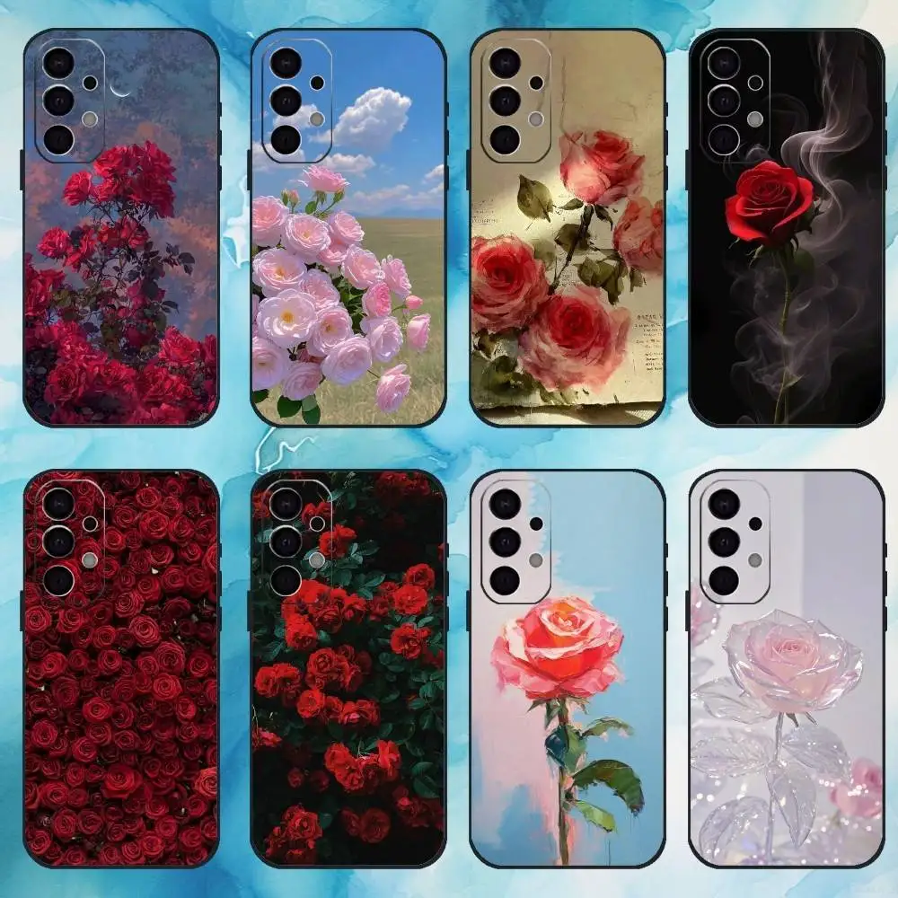 

Rose Represents Love Phone Case For Samsung S25,S24,S21,S22,S23,S30,Ultra,S20,Plus,Fe,Lite,Note,10,9,5G Black Cover