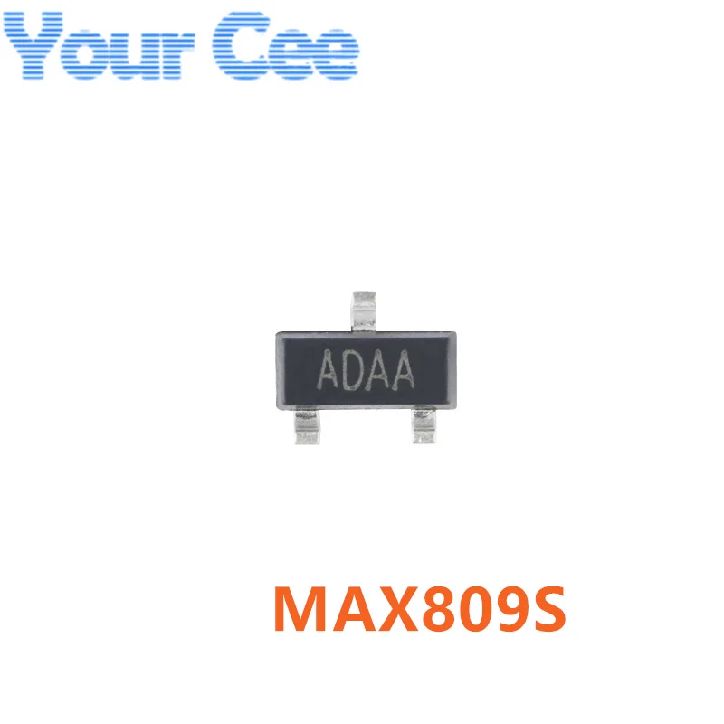 20PCS MAX809T MAX809S MAX809R SOT-23 MCU Monitoring Chip Microprocessor Voltage Detection Reset