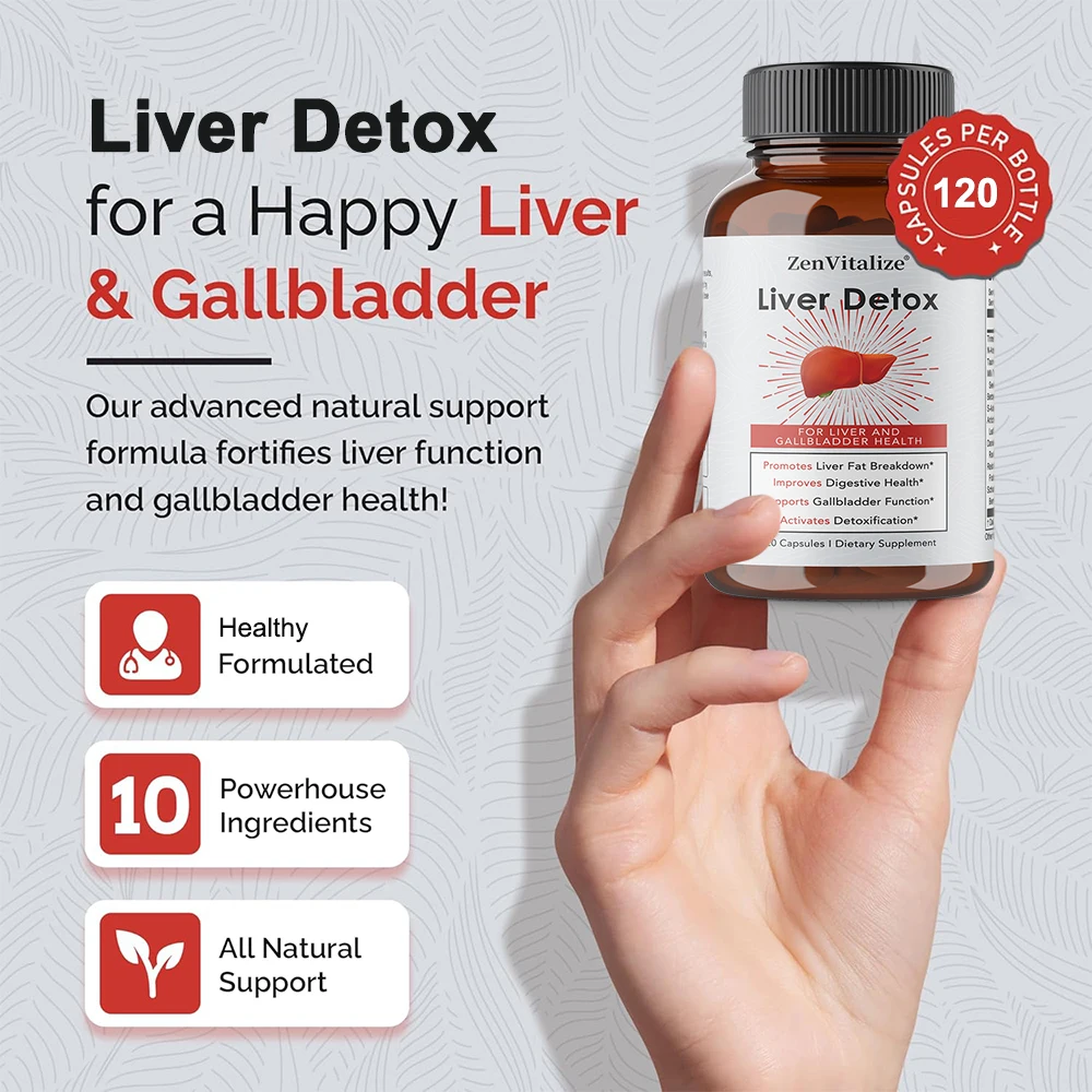 Liver Detox Complex with Milk  - Berberine Hcl Capsule recension och pris