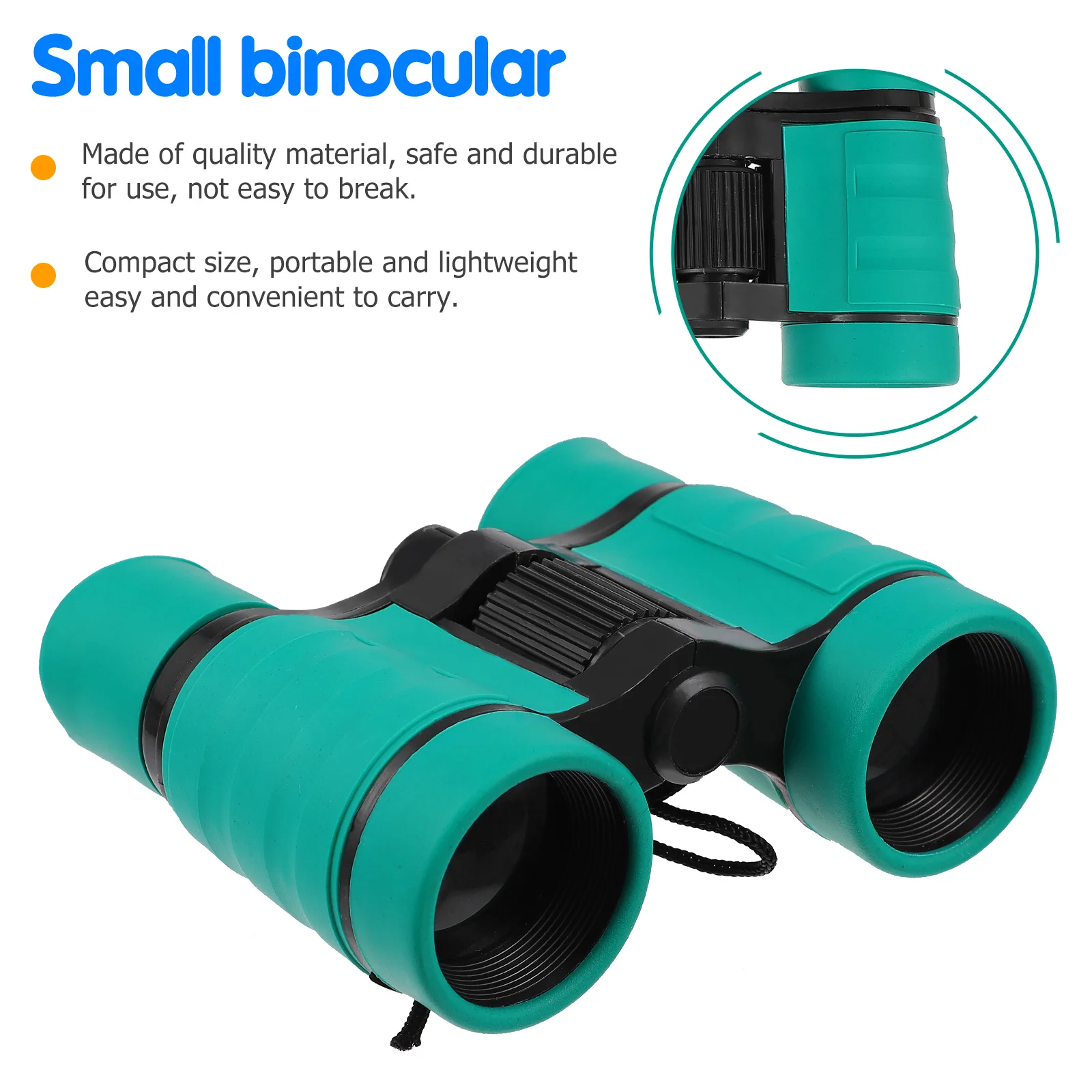 

4x30 Childrens Binocular Telescope Lightweight Small Size Perfect for Camping Hiking Sailing Climbing Kids Gift Idea Birthday