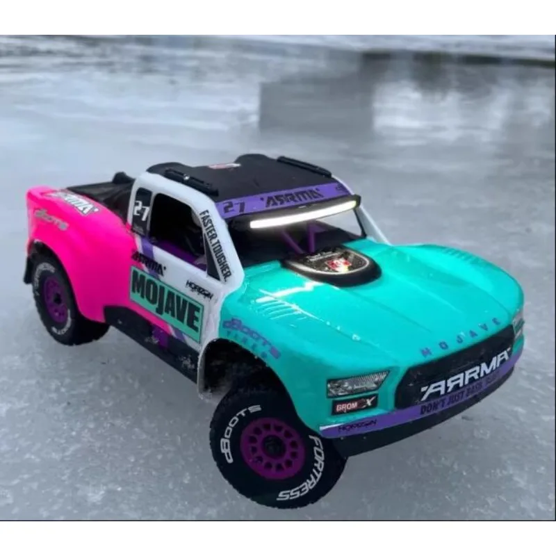 

1/16 ARRMA Mojave GROM Light Kit - High-Strength Injection Molded Front Rear Lights,Perfect Fit RC Short Course Truck Upgrade