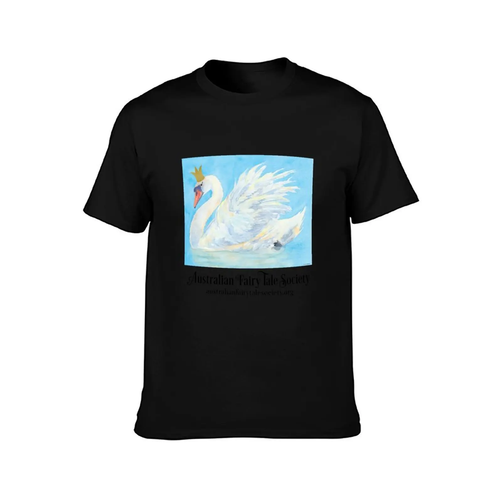 Swan Princess by Zoya Makarova T-Shirt Casual Holiday Short Sleeve Tee T-Shirt