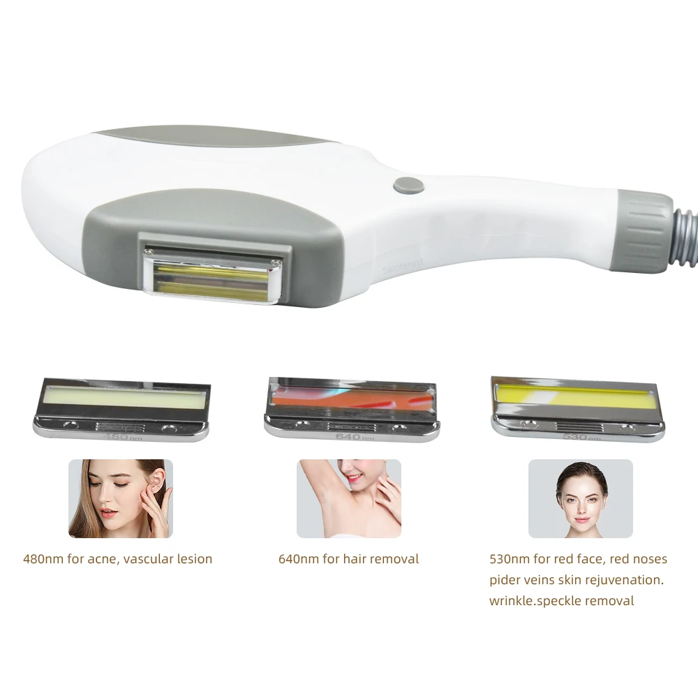 Beauty Salon Portable IPL Hair Removal Skin Whitening Permanent Laser Machine Laser Permanent OPT Hair Removal Machine