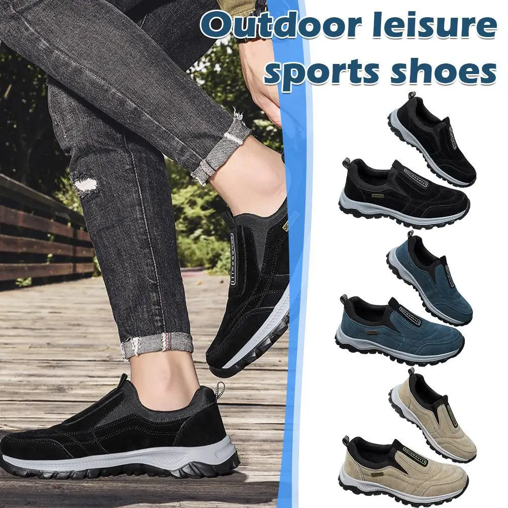 

Fashion Casual Shoes Men's Outdoor Trend Lightweight And Comfortable Lace-up Casual Shoes Outdoor Sports Shoes