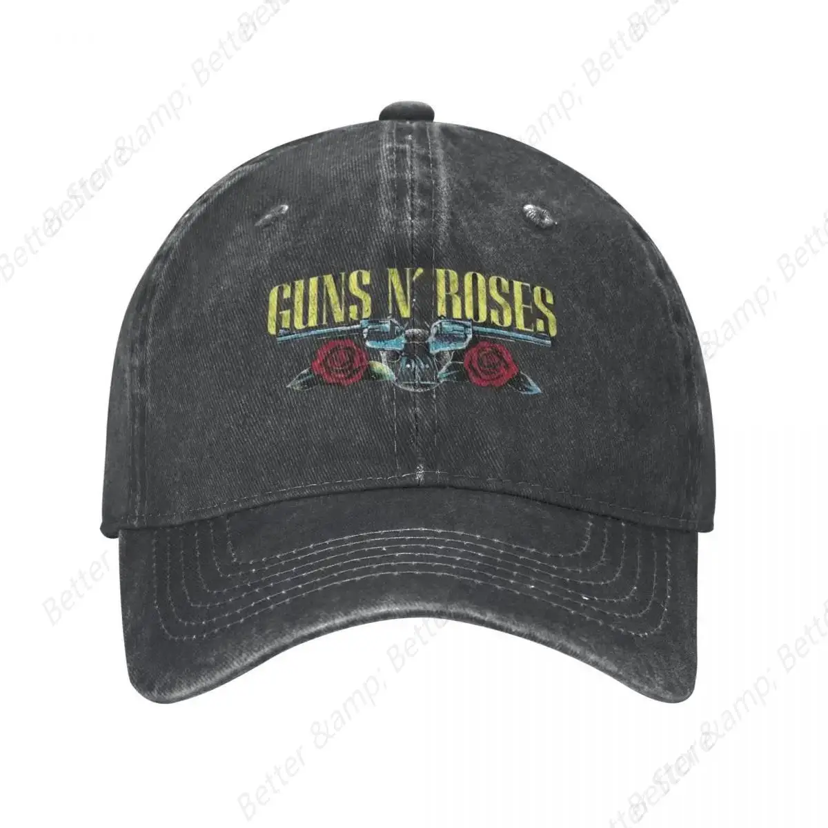 

Guns N Roses Men Women Baseball Cap Heavy Metal Punk Distressed Cotton Hats Cap Vintage Outdoor Running Golf Snapback Hat