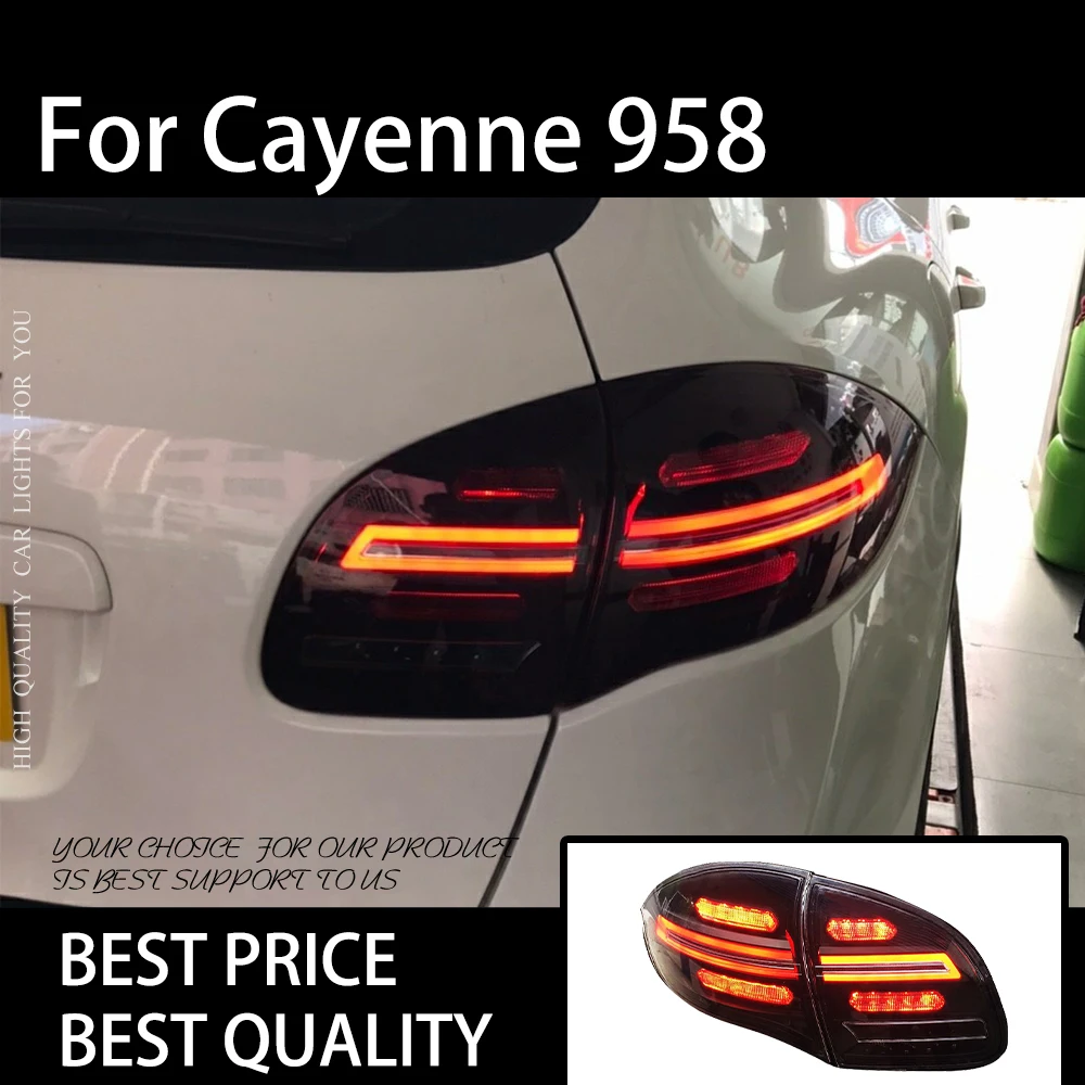 

Car Lights For Cayenne 2011-2014 LED Auto Taillight Assembly Upgrade Highlight Dynamic Signal Lamp Hot Sale Tool Accessories