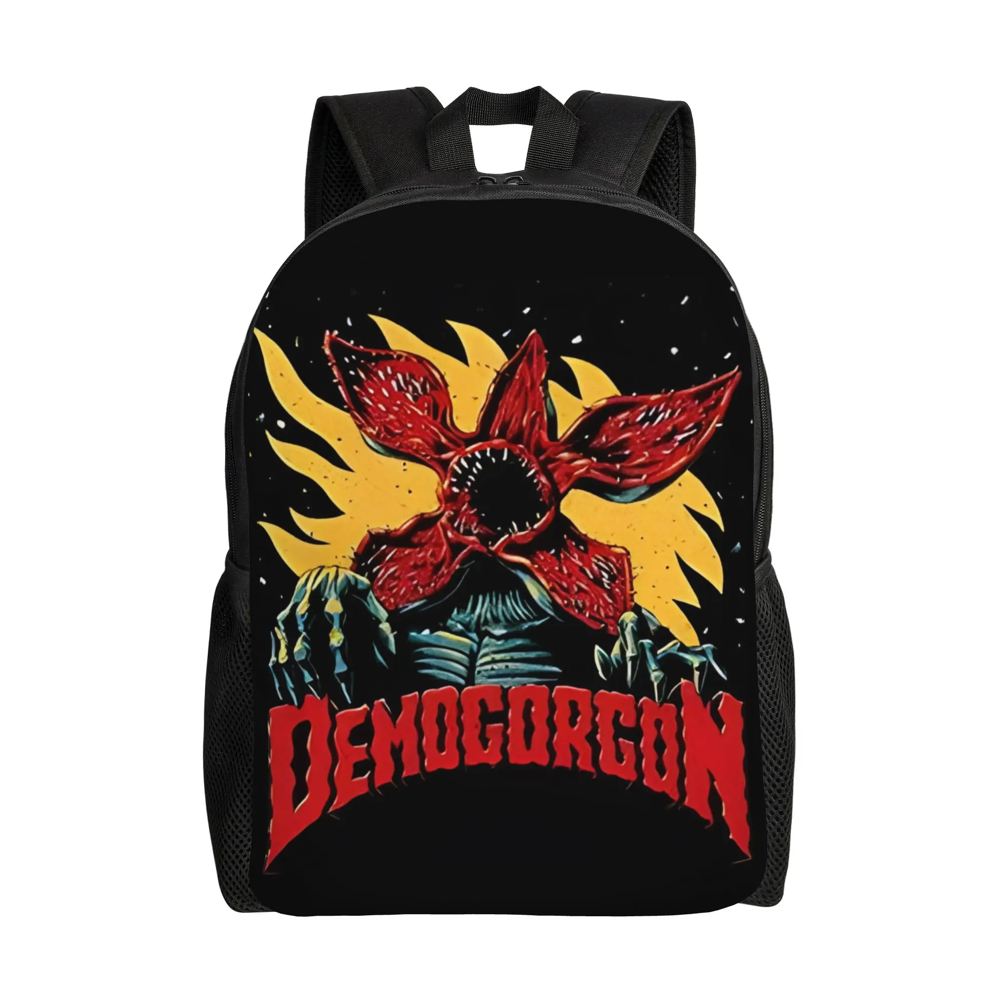 

fashion backpacks Monster From The Upside Down Daypack mochila Dual-Use For Work Office Sturdy Shoulder Rucksack