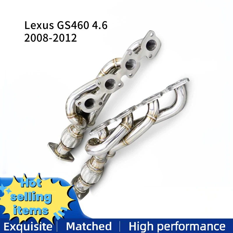 

Stainless steel exhaust muffler for Lexus GS460 4.6 2008-2012 engine exhaust manifold