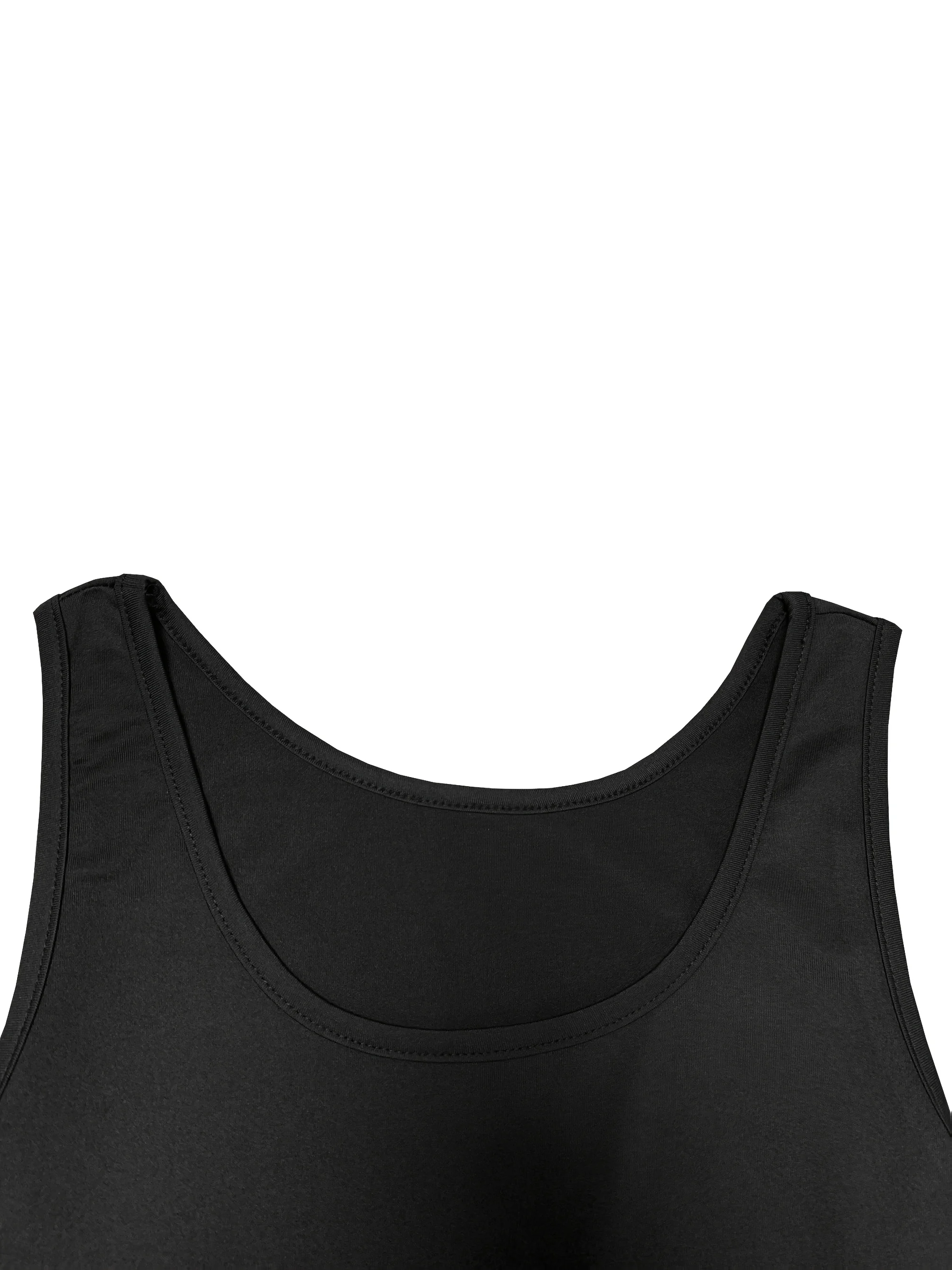 レディース ラウンドネック トロピカル プリント ノースリーブ ドレス