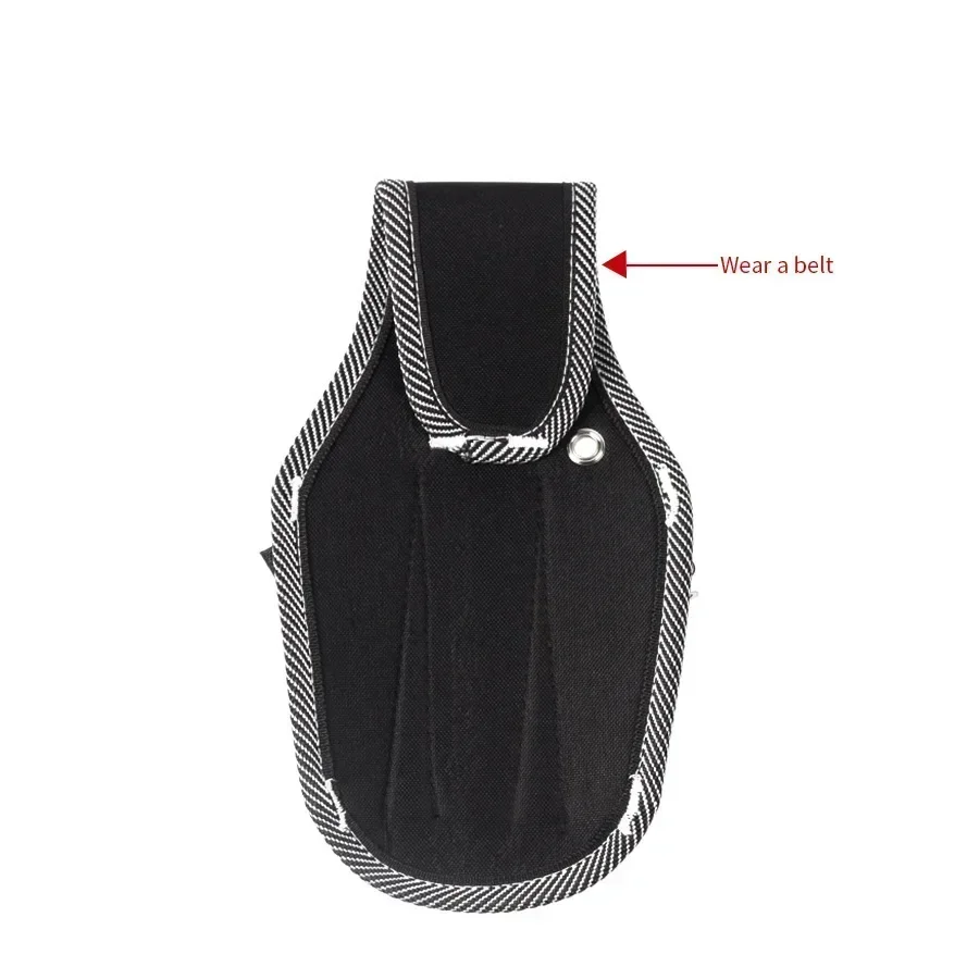 Poudres Sac à outils de poche multifonctionnel, ceinture en tissu, étui à outils de poche, sac en nylon, support d'électricien, kit de tournevis