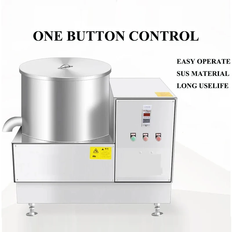 Centrifugal Food And Vegetable Dehydration And Degreasing Machine, Deep Fried Potato Chips Oil-Water Separator
