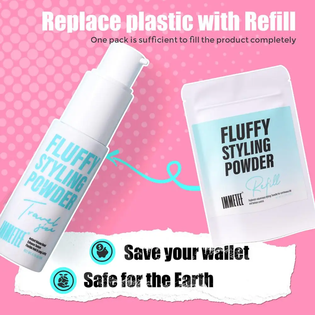 1 stücke Haar Pulver Flauschigen Erhöhen Haar Volumen Mattierende Pulver/Finalisieren Haar Design Styling Shampoo Haar Pulver Für frauen M T4T6