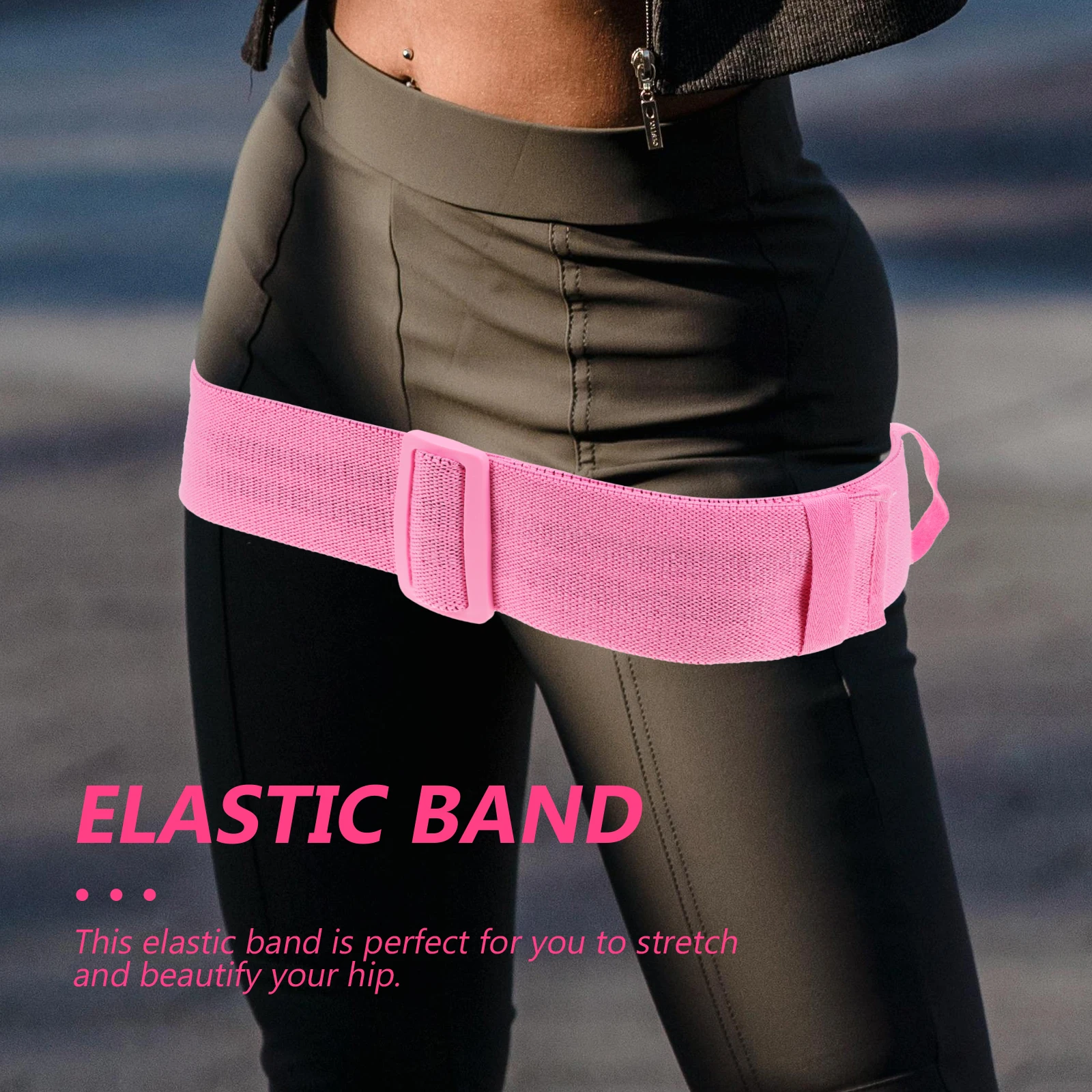 

Yoga Beautiful Buttocks Band Hip Elastic Tension Resistance Exercise Fitness Bands for Pregnant Women Home Sports Lightweight