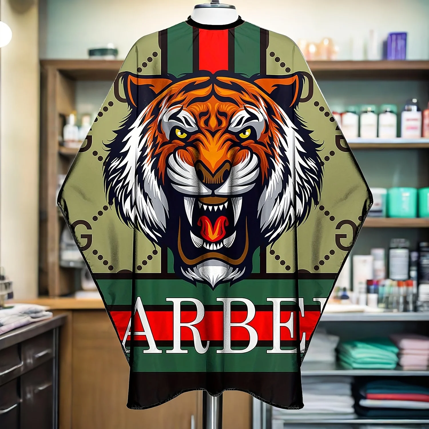 Hair Dye Barber Cape Waterproof Anti Static Hair Cutting Cloak Reusable Hairdressing Apron For Barbershop Salon Home Haircut 2