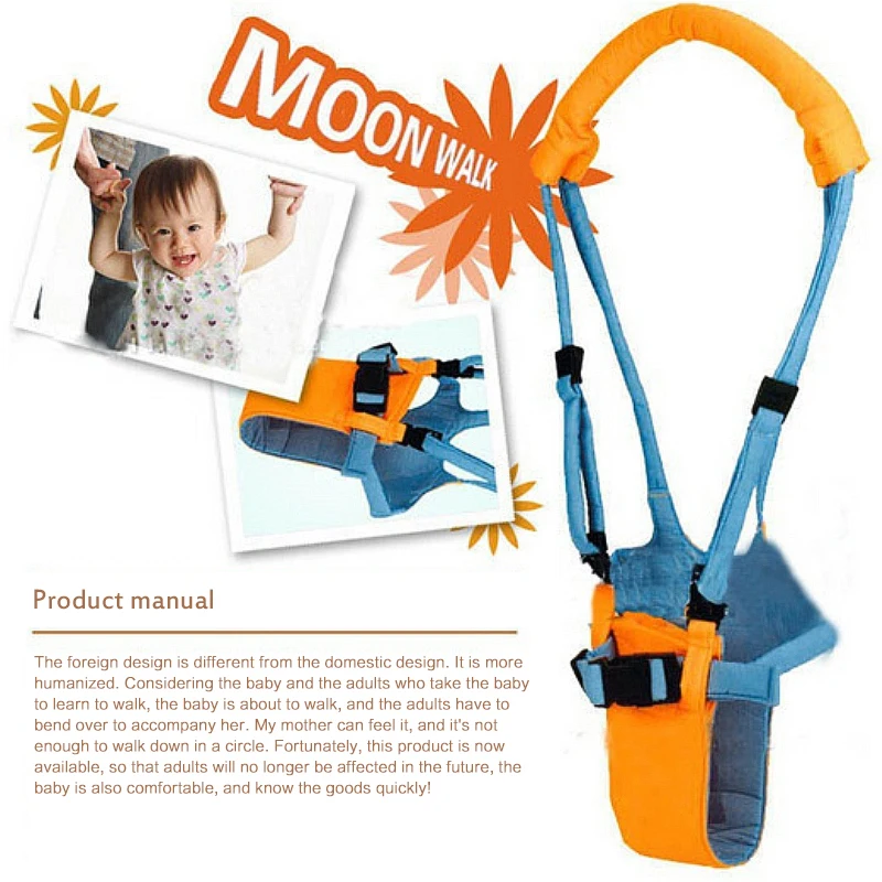 Baby Safety Harness Toddler Belt Child Leash Anti-fall Boy Learning Walking Harness Care Infant Aid Walking Assistant Belt