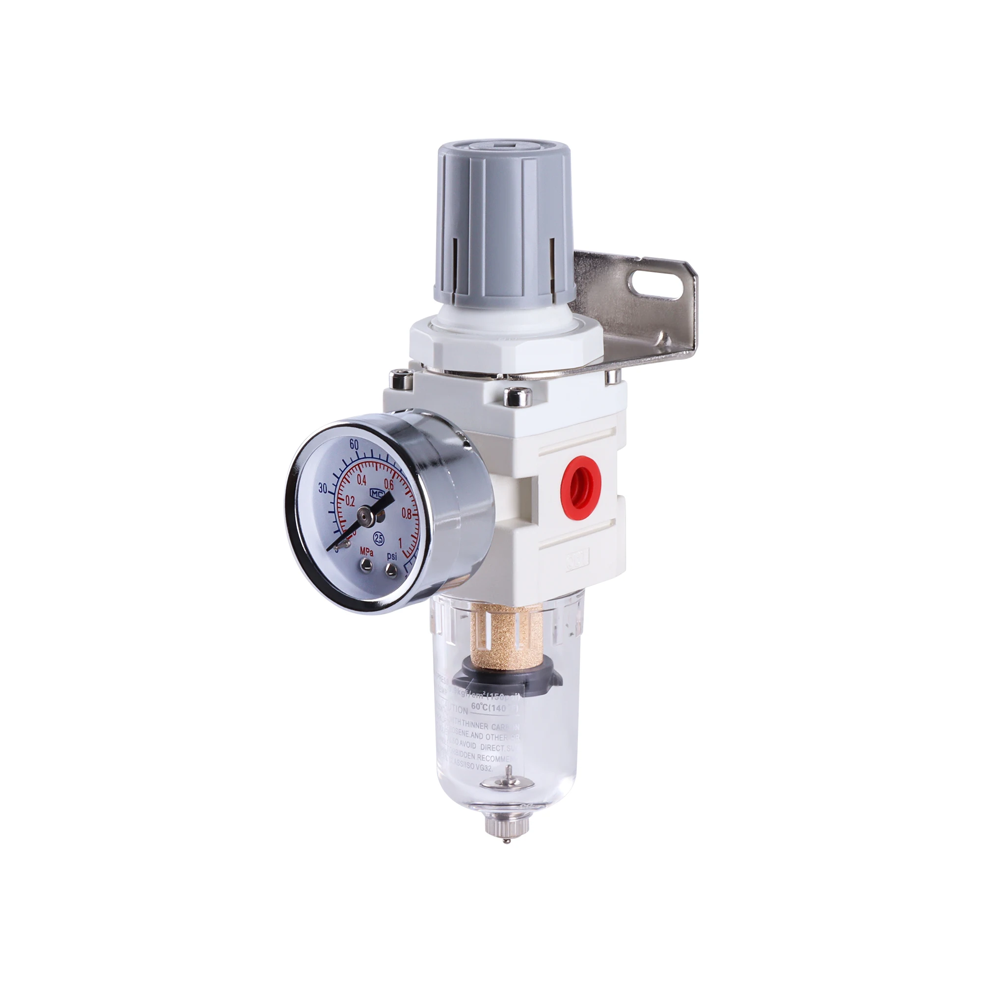 AW2000-02 AW2000-02D AW4000-04 Pneumatic Filter Regulator Air Handling Pneumatic Valve Pressure Reducing Valves