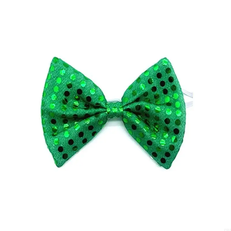P88A Green Leprechaun Hat Patrick Day Hat Irish Leprechaun Hat Irish Tie Bowtie