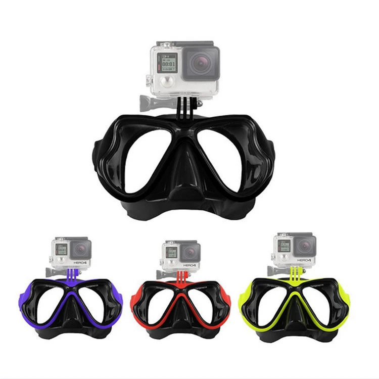 Diving goggles, face shields, swimming equipment, swimming goggles, snorkeling kit, gopro camera, face mirror