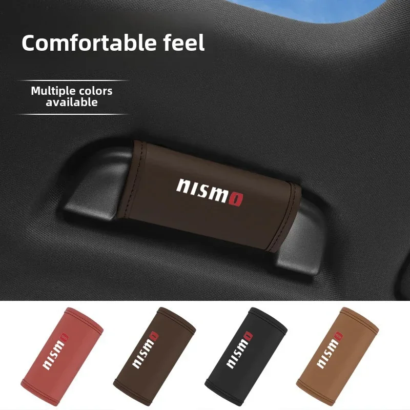 Car Seat Handle Protection Cover Roof Pull Glove for Nismo Nissan Juke Tiida Teana GTR 350Z 370Z 240SX Fairlady