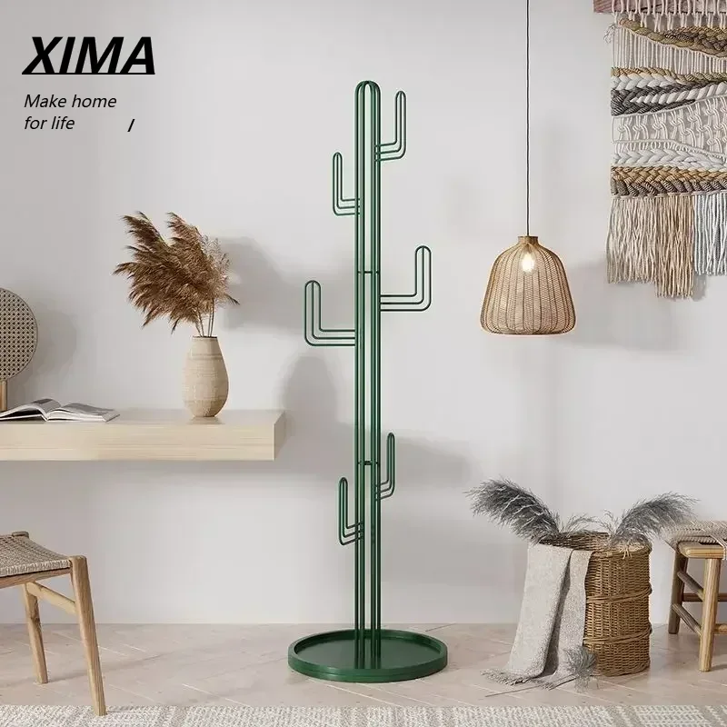 Floor-standing Simple Cactus Clothes Hanger Modern Clothes Hanger Living Room Hanging Clothes Rack Floor-standing Bedroom