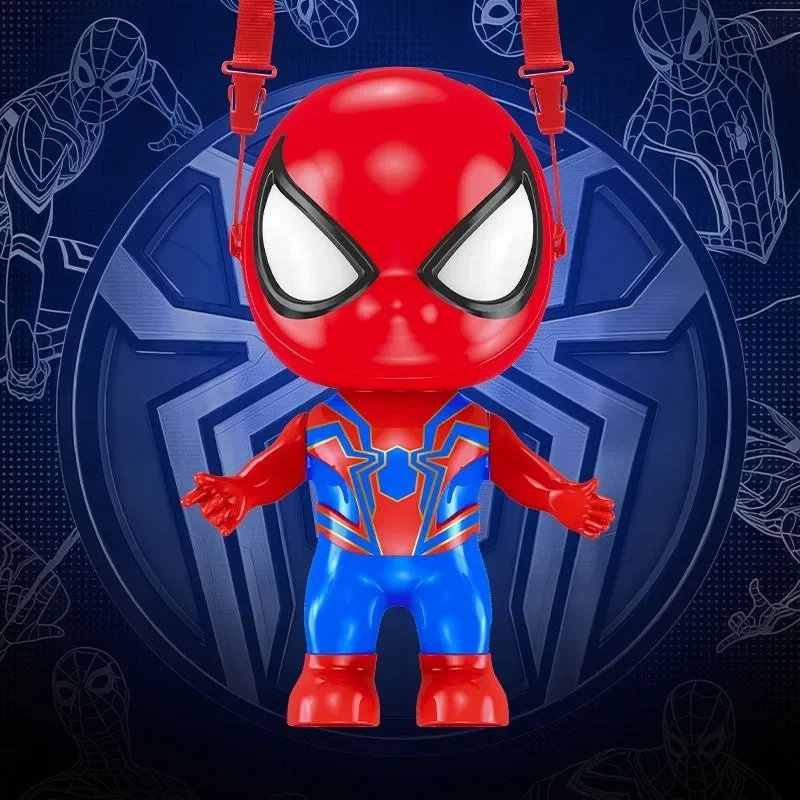 Mini Ventilador Elétrico Portátil, Carregamento USB, Longa Duração, Silencioso, Desenhos Animados, Maravilha, Homem-Aranha, Homem De Ferro, Pequeno, Brinquedos, Ornamentos