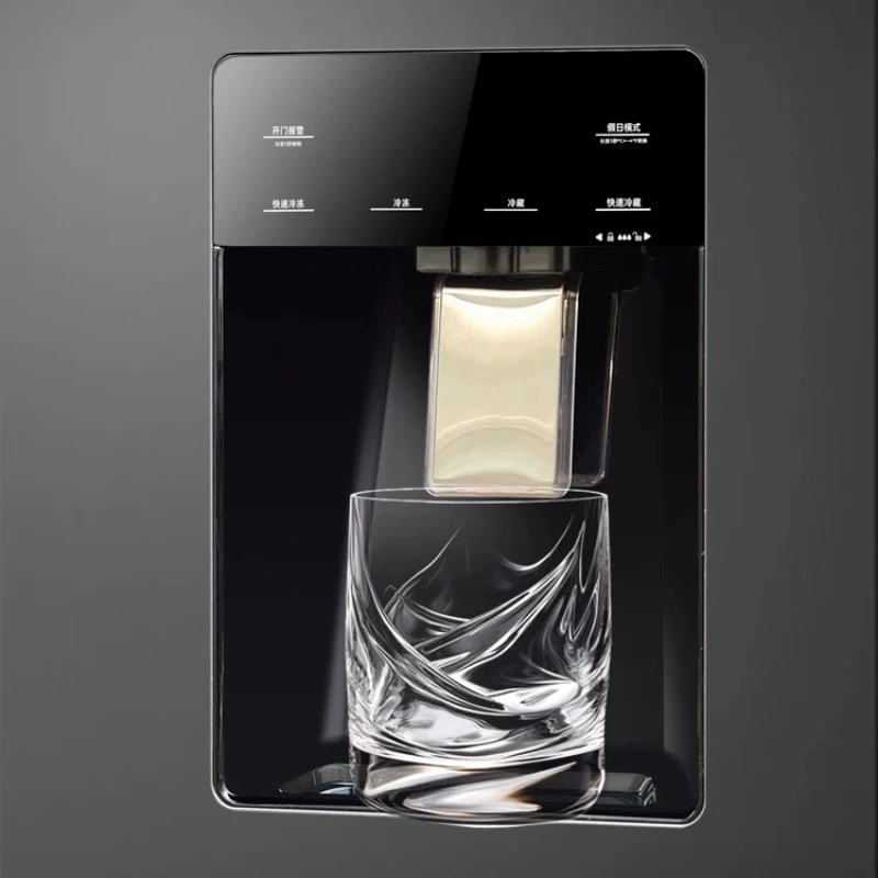 

600L Cross Door Water Bar Refrigerator Dual System Dual Inverter Embedded Household Large-capacity First-class Air Cooling